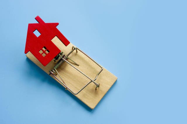 Rental scams usually involve a criminal posing as a landlord or property manager (Alamy/PA)