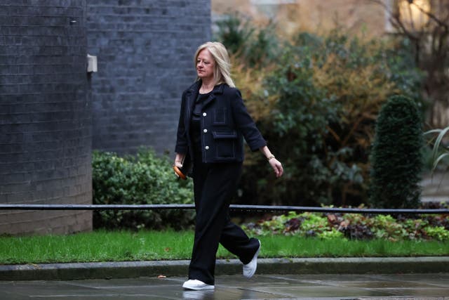 <p>BT chief Allison Kirkby visits Downing Street last year</p>
