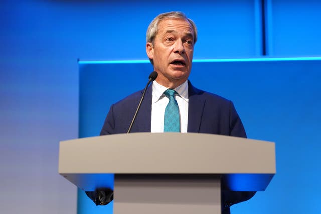<p>Reform UK leader Nigel Farage (PA)</p>