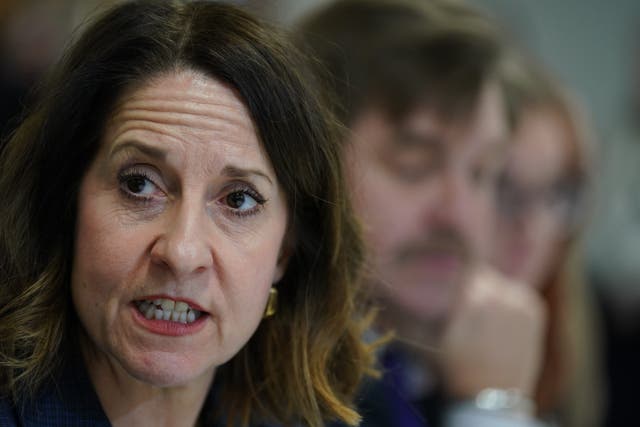 Work and Pensions Secretary Liz Kendall claimed the new measure was ‘good for workers and fair on businesses’ (Jacob King/PA)