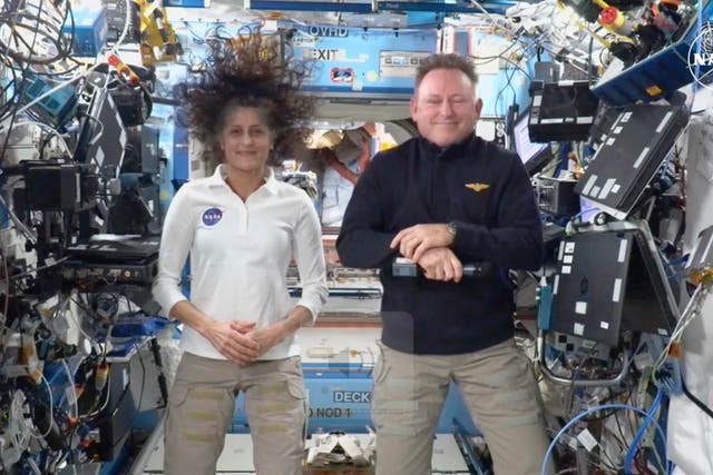 <p>NASA astronauts Suni Williams and Butch Wilmore, former Navy captains, have been on the International Space Station for months after a mishap with their Boeing Starliner capsule. They’re slated to return home as soon as next month</p>
