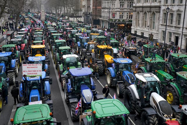 <p>Farmers unite in Whitehall against the tractor tax but behind the scenes there are divisions</p>