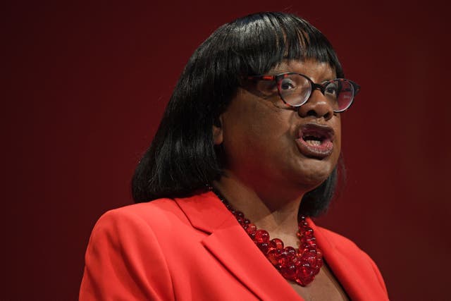 <p>Diane Abbott has hit out at her party leader’s policy </p>