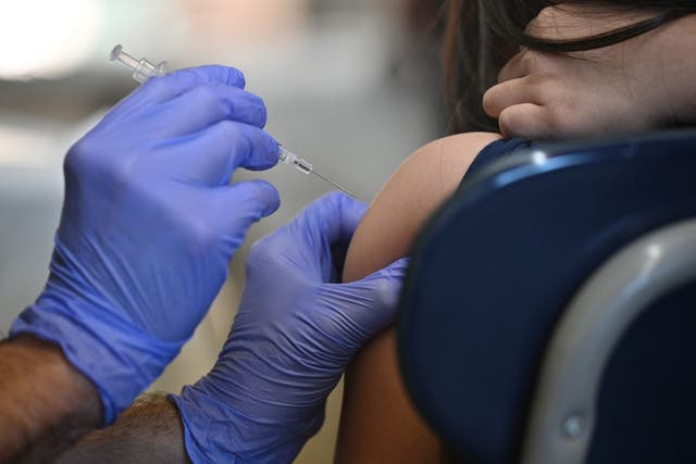 <p>The rate at which kids are being hospitalized for the flu jumped 145 percent since the start of the year as the rate of kids getting the flu shot drops</p>