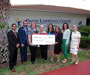 David Lawrence Centers    Awarded a $5,000 Grant from Bank of America for Supported Employment Services