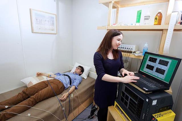 <p>Representational. Brain blood measurements and electrical activity may predict Alzheimer's risk</p>