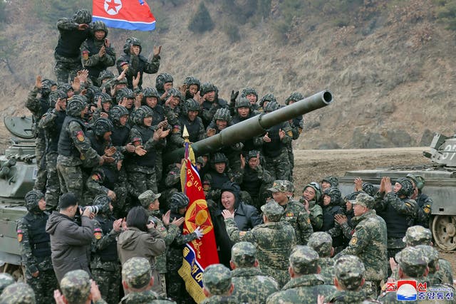 <p>North Korean soldiers have been sent to Russia to fight Vladimir Putin’s war</p>