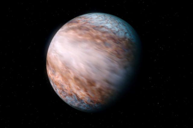 <p>The supersonic winds on WASP-127b reach speeds of up to 33,000 kilometres per hour (20,000mph)</p>